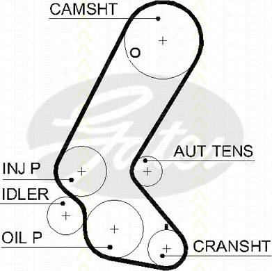 Triscan 8645 5595xs - Zobsiksna www.autospares.lv