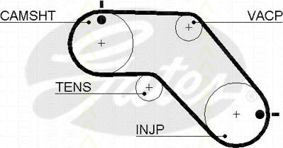 Triscan 8645 5504xs - Zobsiksna www.autospares.lv