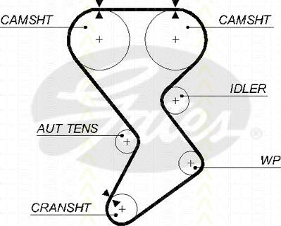 Triscan 8645 5585xs - Zobsiksna www.autospares.lv