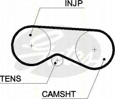 Triscan 8645 5531xs - Zobsiksna www.autospares.lv