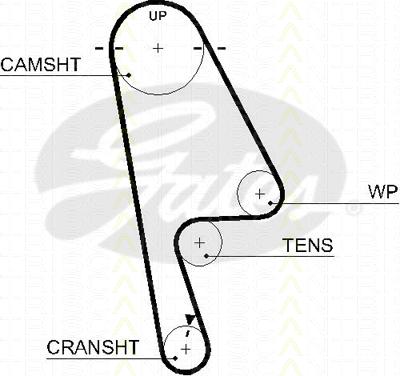 Triscan 8645 5529xs - Zobsiksna www.autospares.lv