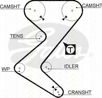 Triscan 8645 5528xs - Zobsiksna autospares.lv