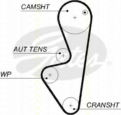 Triscan 8645 5575xs - Zobsiksna autospares.lv