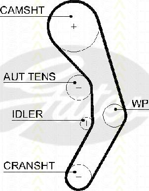 Triscan 8645 5601xs - Zobsiksna www.autospares.lv