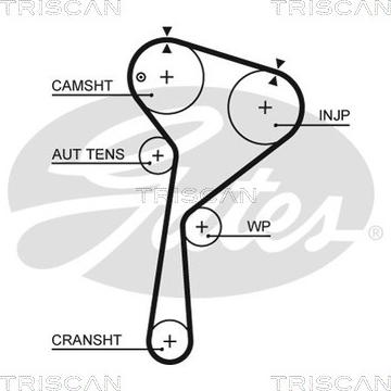 Triscan 8645 5675xs - Zobsiksna www.autospares.lv