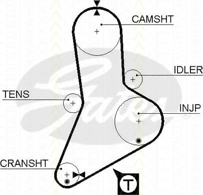 Triscan 8645 5334xs - Zobsiksna autospares.lv