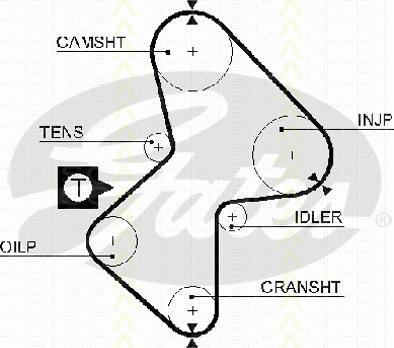 Triscan 8645 5212 - Zobsiksna www.autospares.lv