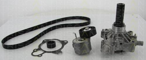 Triscan 8642 150500 - Ūdenssūknis + ķīļrievu siksnas komplekts www.autospares.lv