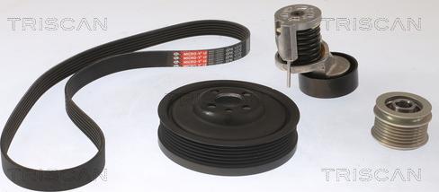 Triscan 8642 29027 - V-Ribbed Belt Set www.autospares.lv