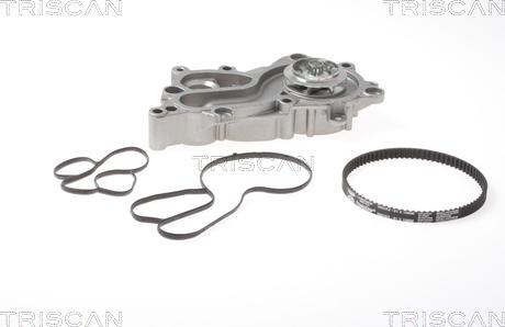 Triscan 8647 100518 - Водяной насос + комплект зубчатого ремня ГРМ www.autospares.lv