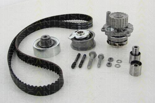 Triscan 8647 290041 - Водяной насос + комплект зубчатого ремня ГРМ www.autospares.lv