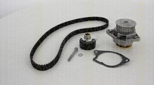 Triscan 8647 290013 - Водяной насос + комплект зубчатого ремня ГРМ www.autospares.lv