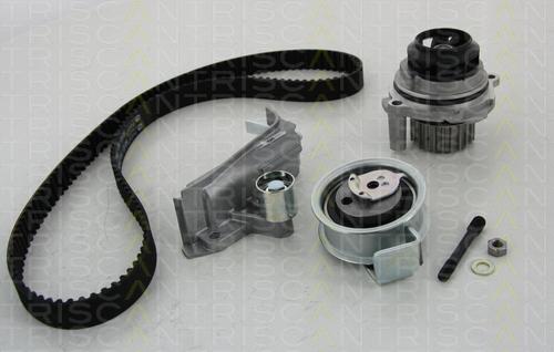 Triscan 8647 290035 - Водяной насос + комплект зубчатого ремня ГРМ www.autospares.lv