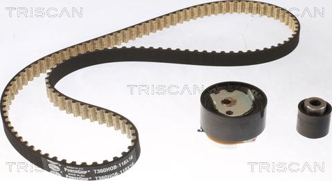 Triscan 8647 28038 - Комплект зубчатого ремня ГРМ www.autospares.lv