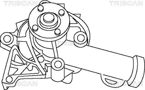 Triscan 8600 42951 - Ūdenssūknis www.autospares.lv