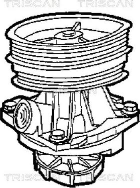 Triscan 8600 15014 - Ūdenssūknis www.autospares.lv