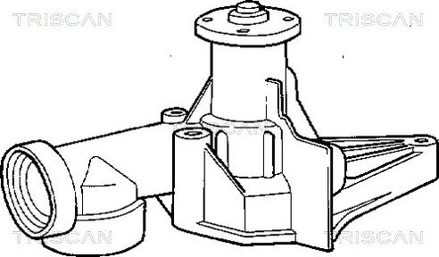 Triscan 8600 10856 - Ūdenssūknis www.autospares.lv