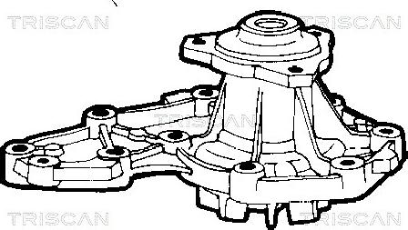 Triscan 8600 10877 - Ūdenssūknis autospares.lv