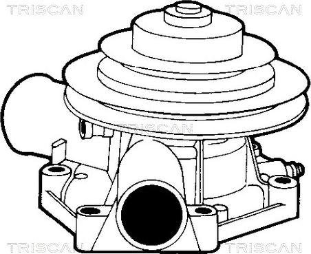 Triscan 8600 38406 - Water Pump www.autospares.lv