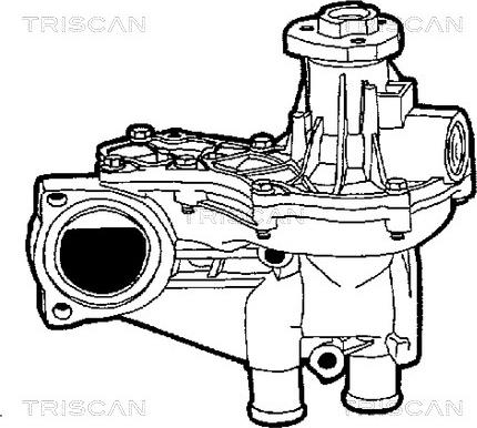 Triscan 8600 29003 - Ūdenssūknis www.autospares.lv