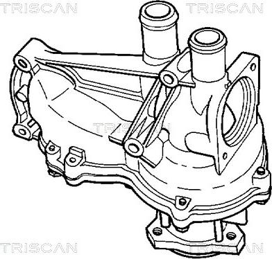 Triscan 8600 29002 - Water Pump www.autospares.lv