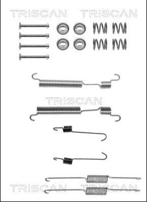 Triscan 8105 432003 - Piederumu komplekts, Bremžu loki www.autospares.lv