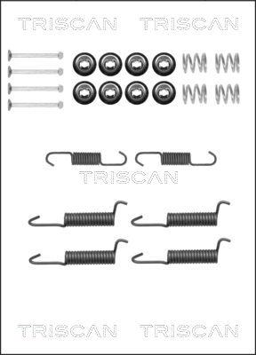 Triscan 8105 422587 - Piederumu komplekts, Stāvbremzes mehānisma bremžu loks www.autospares.lv