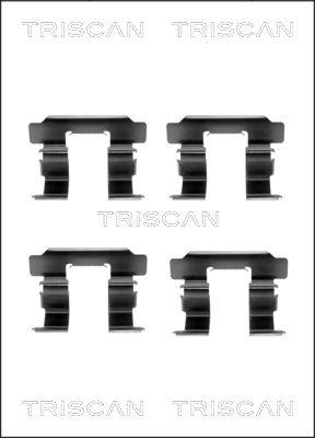 Triscan 8105 691623 - Piederumu komplekts, Disku bremžu uzlikas www.autospares.lv