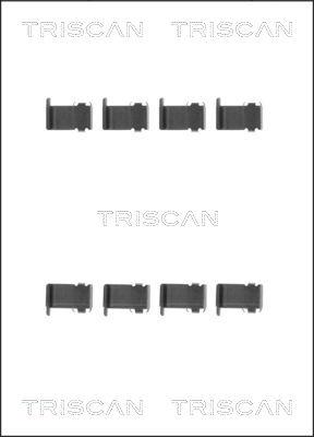 Triscan 8105 101597 - Accessory Kit for disc brake Pads www.autospares.lv