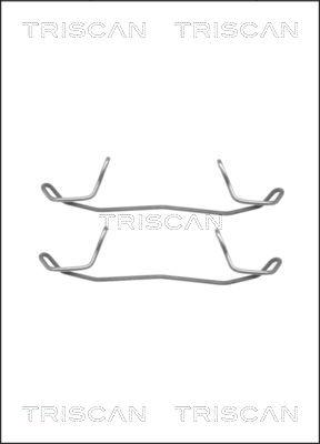 Triscan 8105 101565 - Accessory Kit for disc brake Pads www.autospares.lv