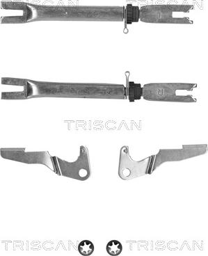 Triscan 8105 103008 - Regulatora komplekts, Trumuļu bremzes www.autospares.lv