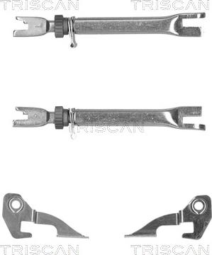 Triscan 8105 103014 - Regulatora komplekts, Trumuļu bremzes www.autospares.lv