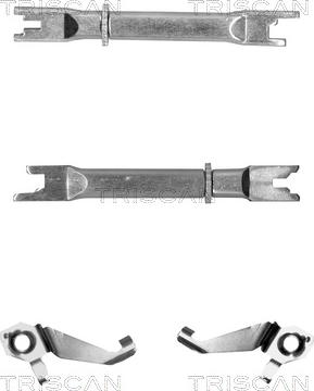 Triscan 8105 103015 - Regulatora komplekts, Trumuļu bremzes autospares.lv