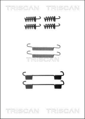 Triscan 8105 102605 - Piederumu komplekts, Stāvbremzes mehānisma bremžu loks www.autospares.lv