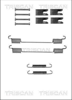 Triscan 8105 102601 - Piederumu komplekts, Bremžu loki www.autospares.lv