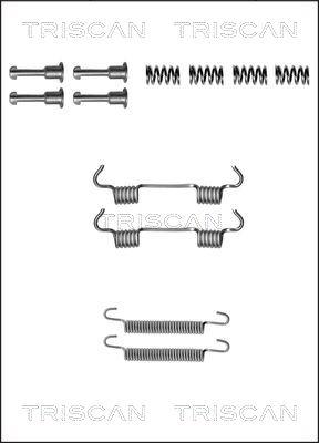 Triscan 8105 112583 - Piederumu komplekts, Stāvbremzes mehānisma bremžu loks www.autospares.lv