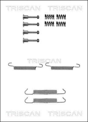 Triscan 8105 112065 - Piederumu komplekts, Stāvbremzes mehānisma bremžu loks www.autospares.lv