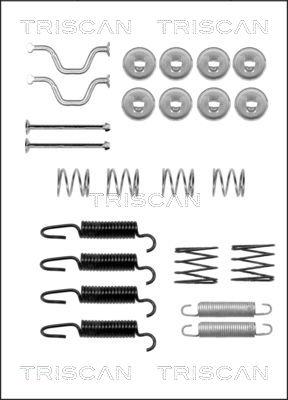 Triscan 8105 132590 - Piederumu komplekts, Stāvbremzes mehānisma bremžu loks www.autospares.lv