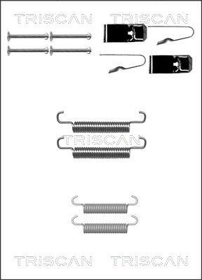 Triscan 8105 802001 - Piederumu komplekts, Stāvbremzes mehānisma bremžu loks www.autospares.lv