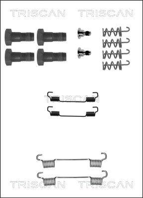 Triscan 8105 232555 - Piederumu komplekts, Stāvbremzes mehānisma bremžu loks www.autospares.lv