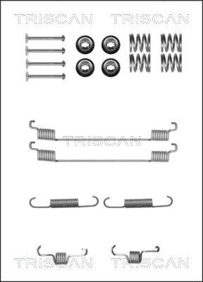 Triscan 8105 232589 - Комплектующие, барабанный тормозной механизм www.autospares.lv