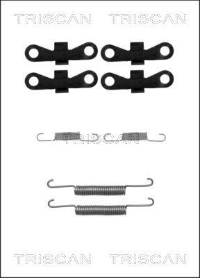 Triscan 8105 272579 - Piederumu komplekts, Stāvbremzes mehānisma bremžu loks www.autospares.lv