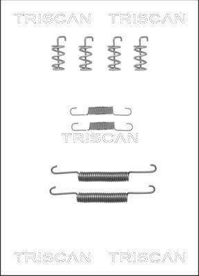 Triscan 8105 272578 - Piederumu komplekts, Stāvbremzes mehānisma bremžu loks www.autospares.lv