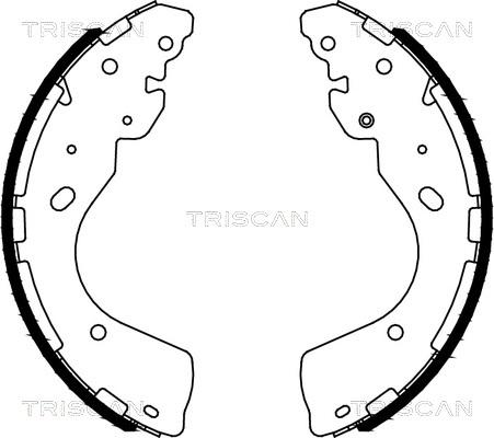 Triscan 8100 14012 - Bremžu loku komplekts autospares.lv