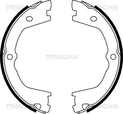 Triscan 8100 15019 - Bremžu loku kompl., Stāvbremze www.autospares.lv