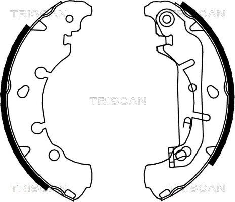 Triscan 8100 16006 - Bremžu loku komplekts autospares.lv