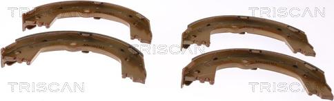 Triscan 8100 10630 - Brake Shoe Set, parking brake www.autospares.lv