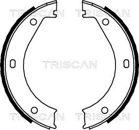 Triscan 8100 11415 - Bremžu loku kompl., Stāvbremze www.autospares.lv