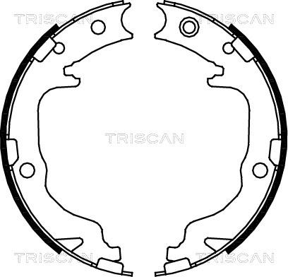 Triscan 8100 80010 - Bremžu loku kompl., Stāvbremze www.autospares.lv