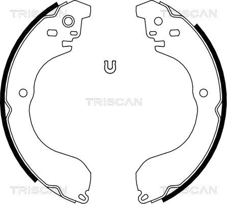 Triscan 8100 80017 - Bremžu loku komplekts www.autospares.lv